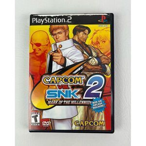 Capcom Vs. SNK PS2 PlayStation 2 Video Game No Manual Tested Works